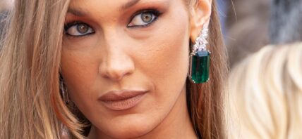 Bella Hadid close up