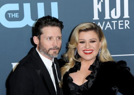 Brandon Blackstock and Kelly Clarkson at the 25th Annual Critics' Choice Awards