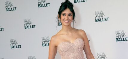 Nina Dobrev smiling