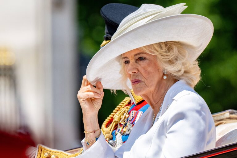 Rainha Camilla no Trooping The Colour, Londres, Reino Unido - 14 de junho de 2025