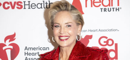 Sharon Stone at the American Heart Association's Go Red for Women Red Dress Collection Concert in New York, USA