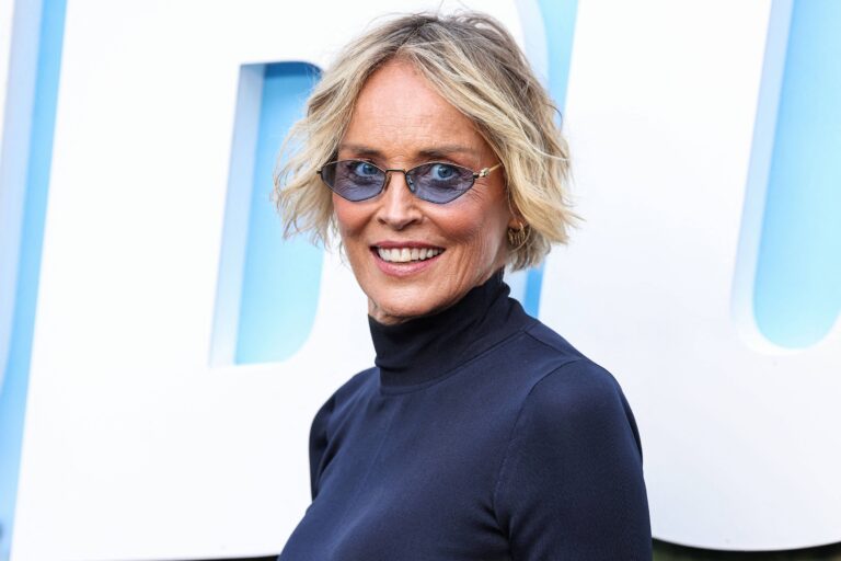 Sharon Stone at Los Angeles Premiere Of Universal Pictures' 'Nobody 2'