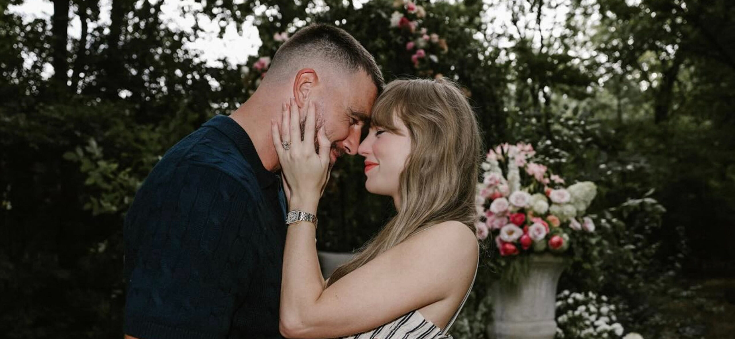 Taylor Swift and Travis Kelce