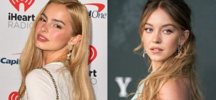 Addison Rae (left) Sydney Sweeney (right)