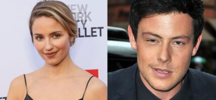 Dianna Agron (left) Cory Monteith (right)