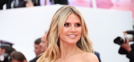 Heidi Klum smiling