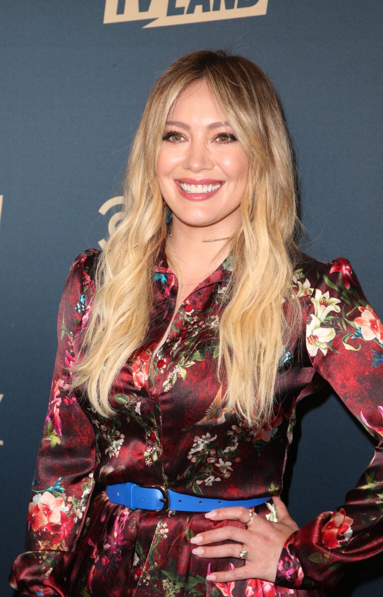 Hilary Duff at LA Press Day For Comedy Central, Paramount Network, And TV Land