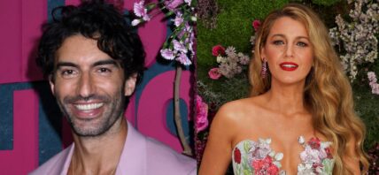 Justin Baldoni (left) Blake Lively (right)