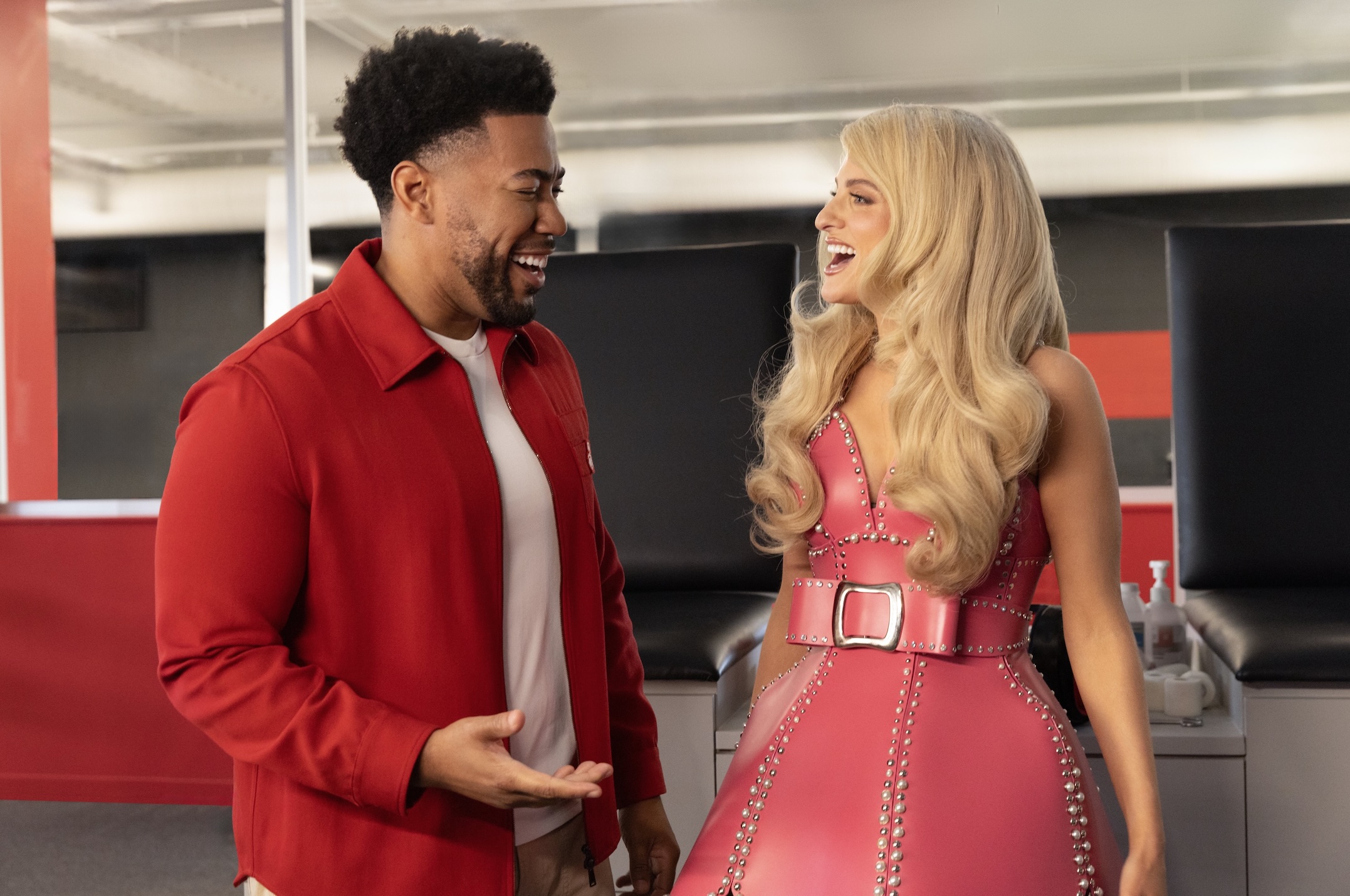 Meghan Trainor, and jake from state farm