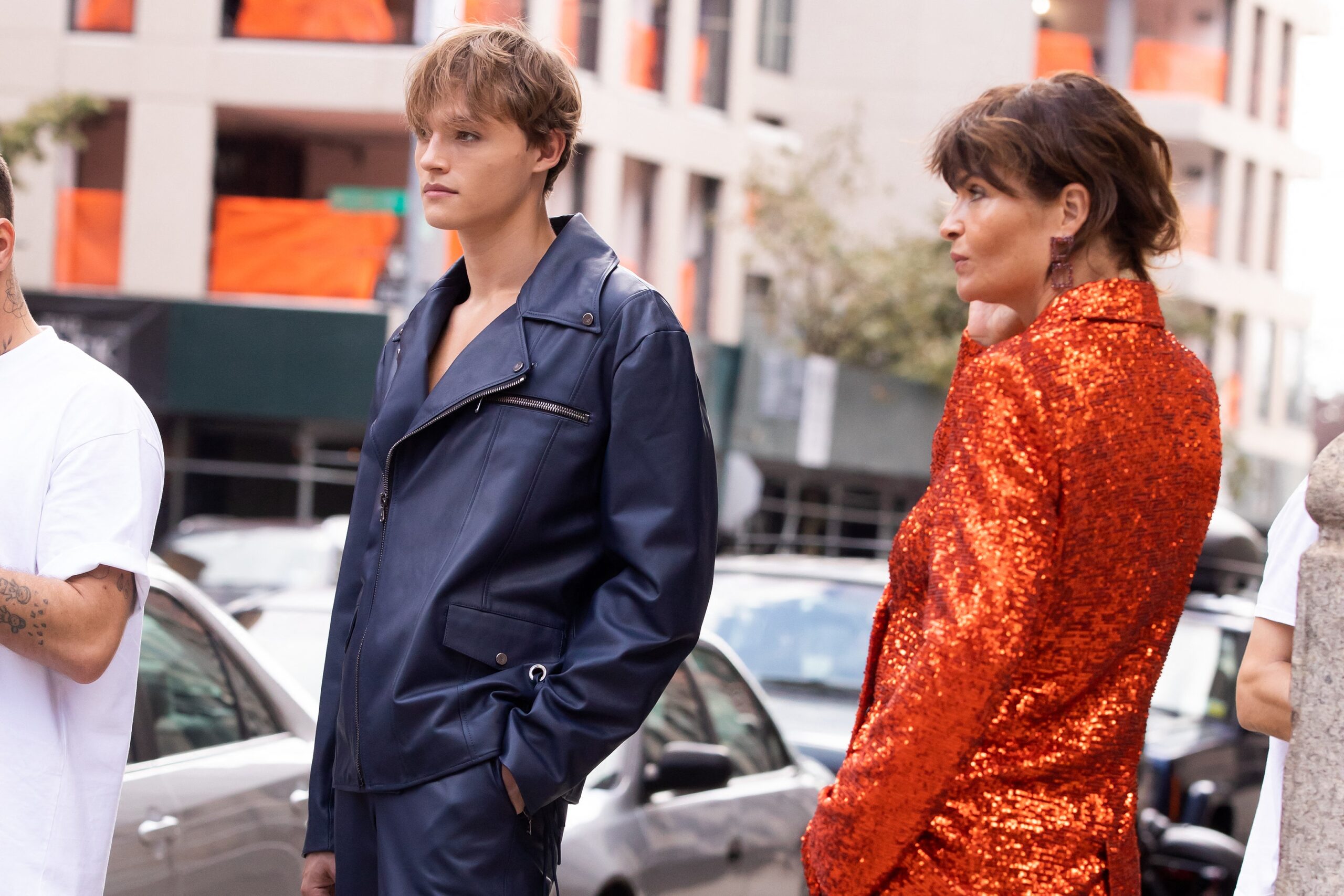 Helena Christensen and Mingus Reedus Photo Shoot in Tribeca