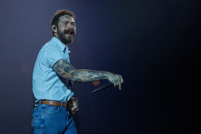 Post Malone at Coachella Music Festival 2025