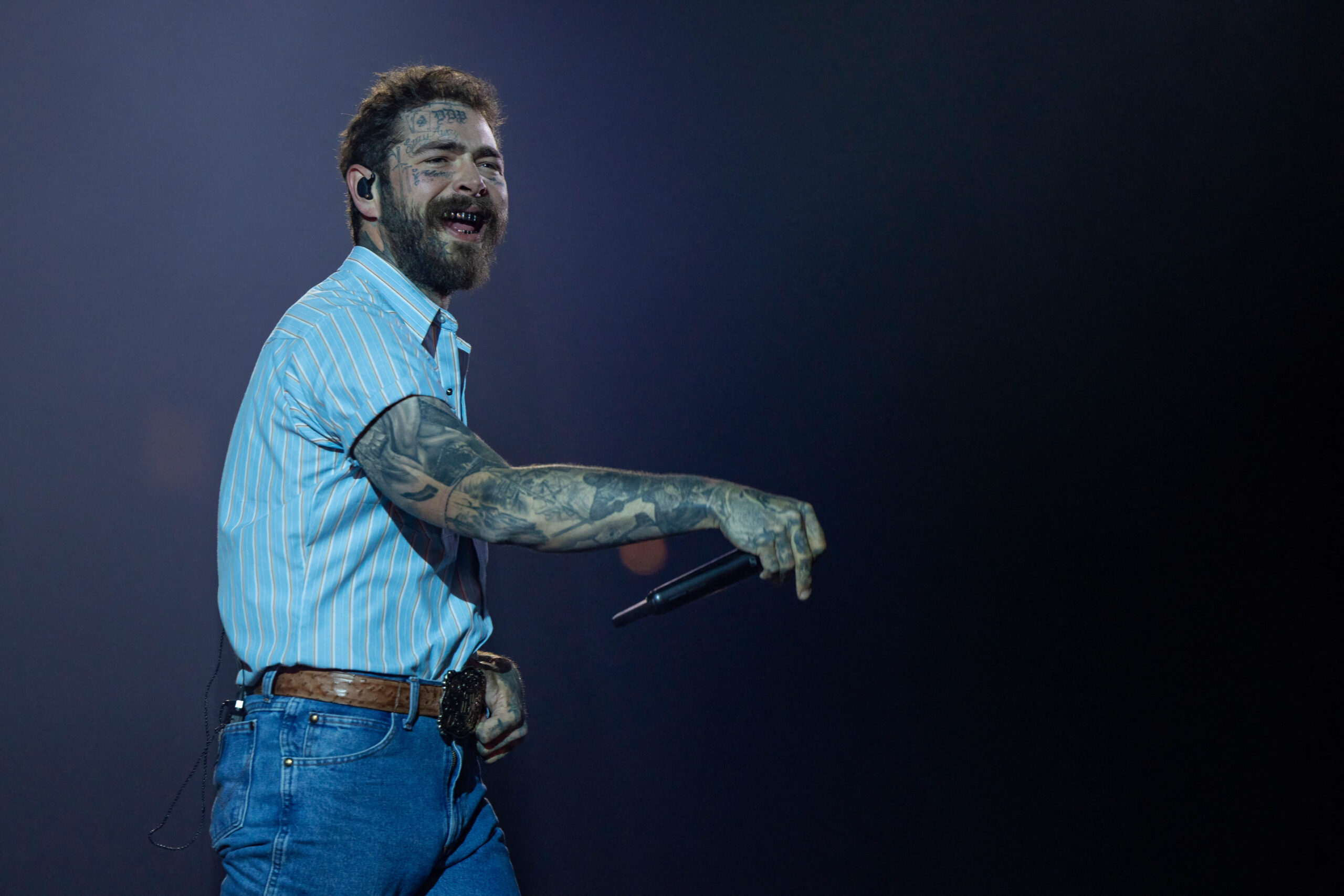 Post Malone at Coachella Music Festival 2025