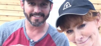Reba McEntire and Brandon Blackstock selfie