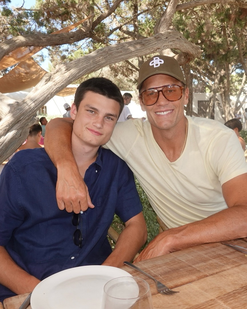 Tom Brady and son, Jack Moynahan
