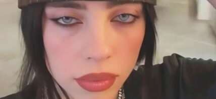 Billie Eilish close up