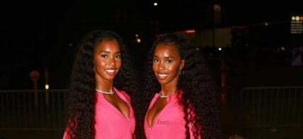 Combs Twins smiling