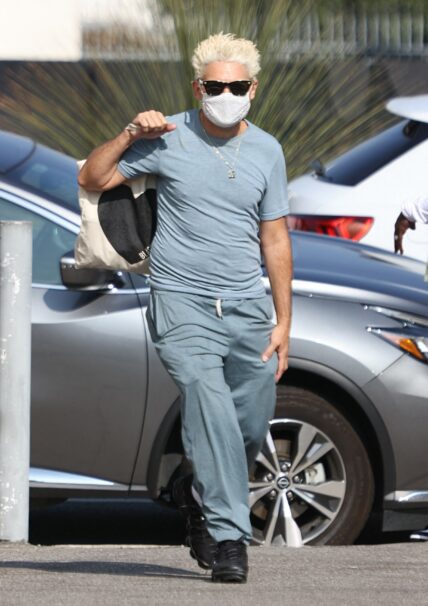 Corey Feldman is seen leaving 'Dancing With The Stars' rehearsals