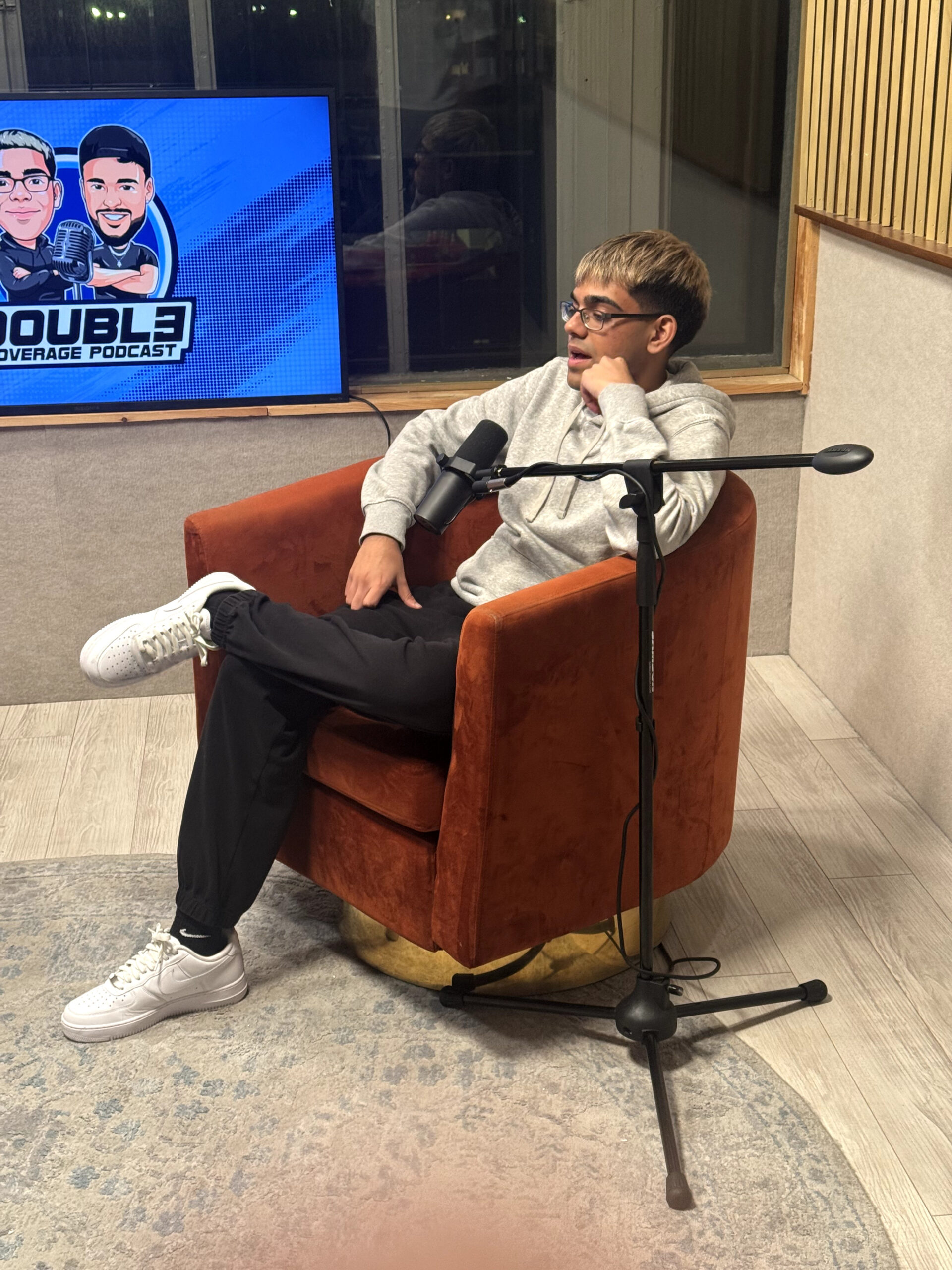 N3on on "Doubl3 Coverage" podcast