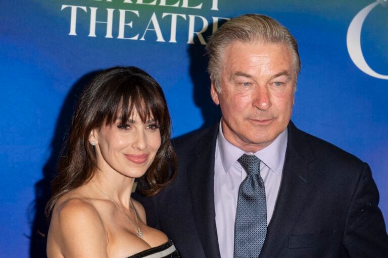 Hilaria Baldwin and Alec Baldwin at American Ballet Theatre Celebrates 85th Anniversary At 2025 Spring Gala