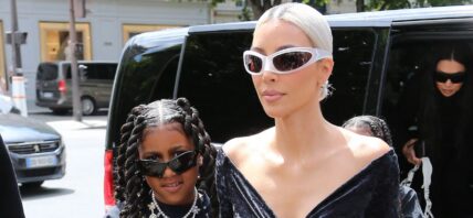 Kim Kardashian and her daughter North West