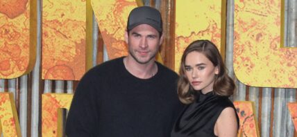 Liam Hemsworth and Gabriella Brooks at the UK premiere of 'Furiosa: A Mad Max Saga.'