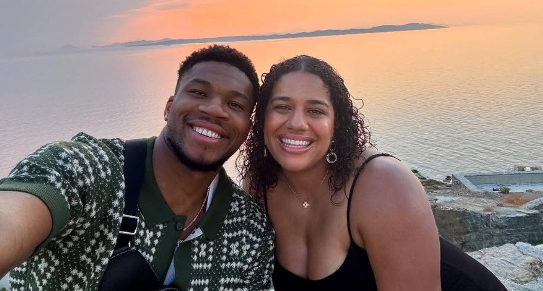 Giannis and Mariah Antetokounmpo
