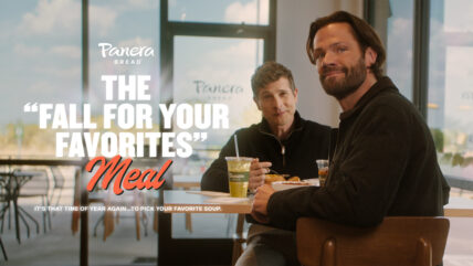 Jared Padalecki and Matt Czuchry Panera Bread