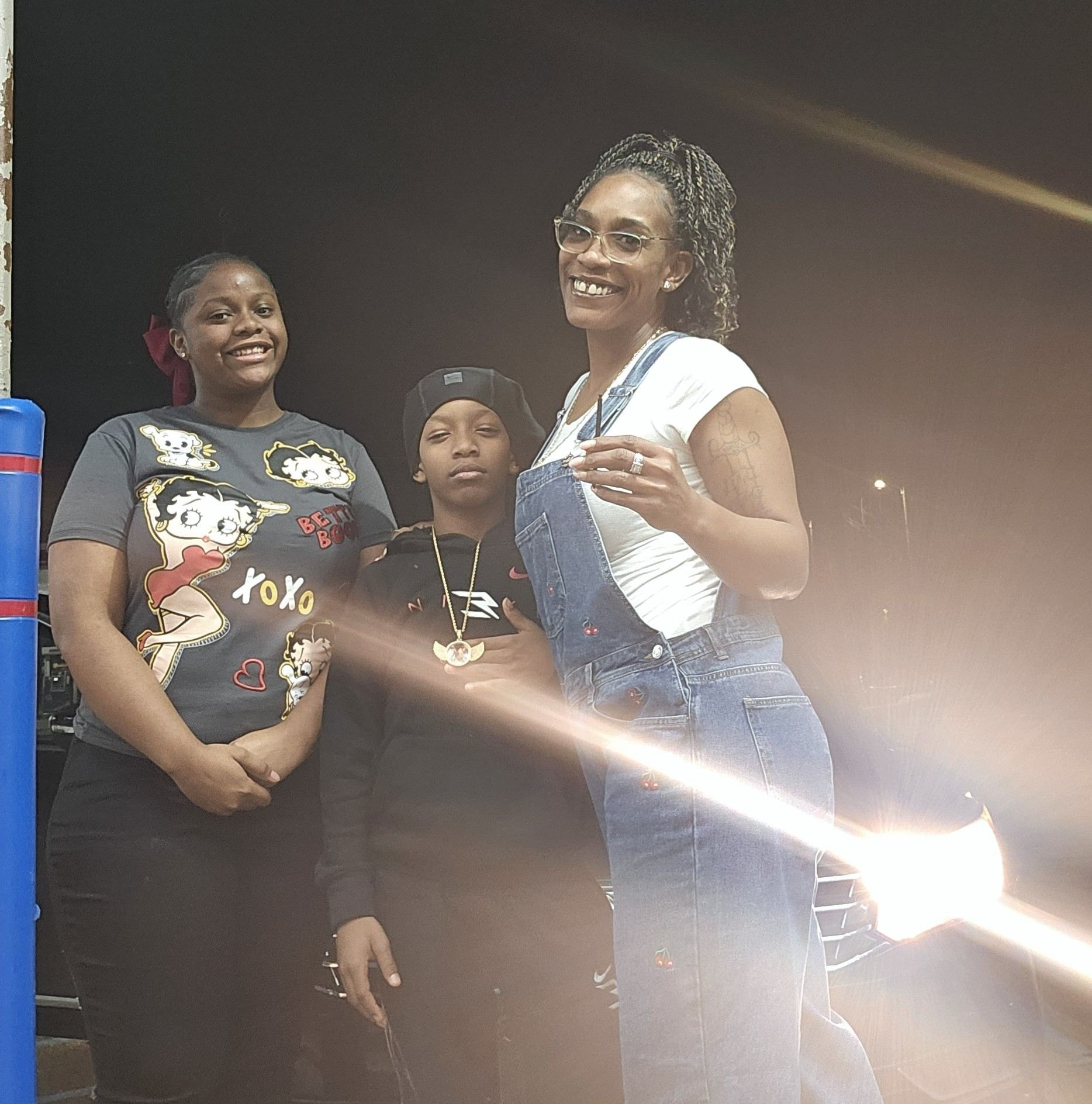 Savitra McClurkin and her kids