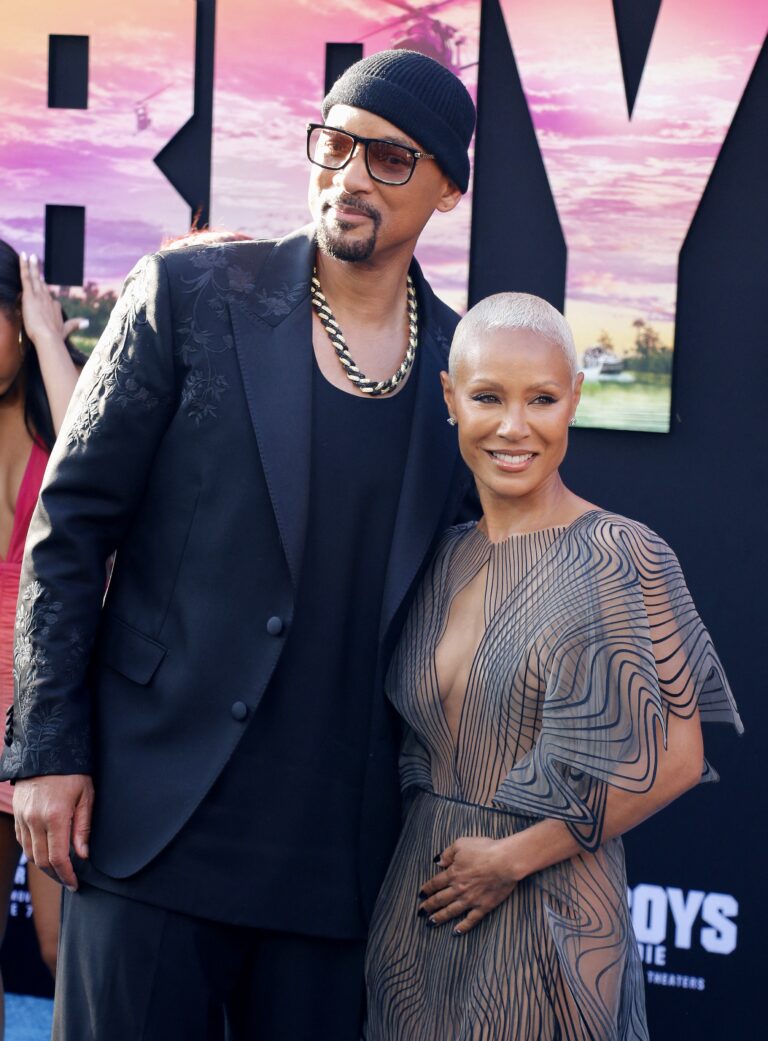 Will Smith and Jada Pinkett Smith at Los Angeles premiere of 'Bad Boys: Ride or Die'