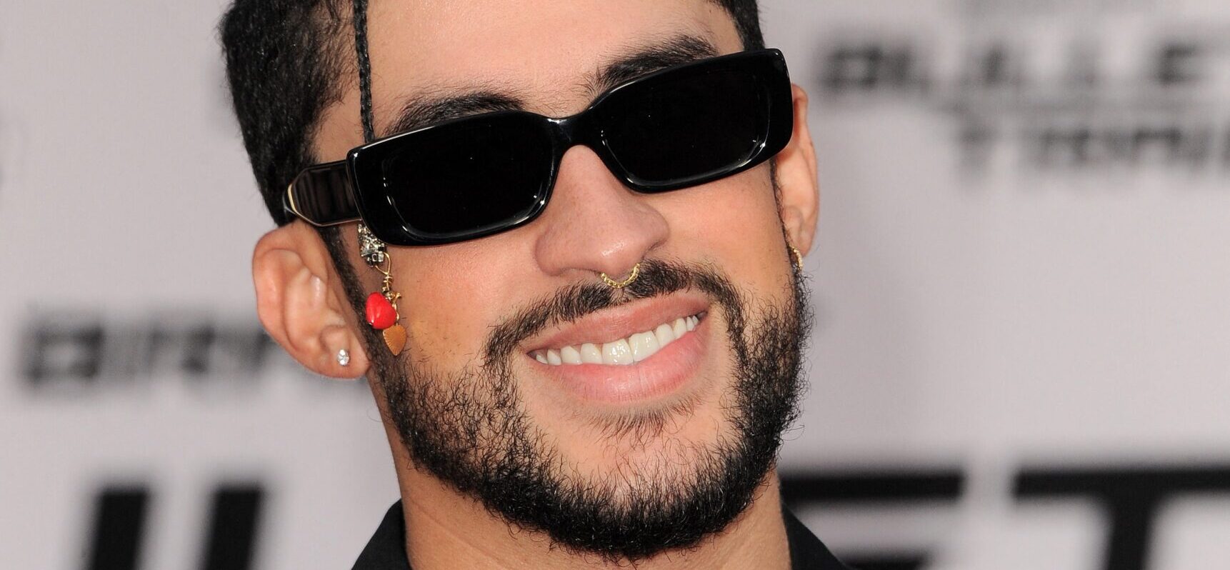 Bad Bunny at World premiere of 'Bullet Train'