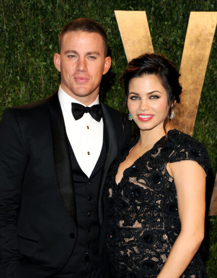 Channing Tatum and Jenna Dewan smiling