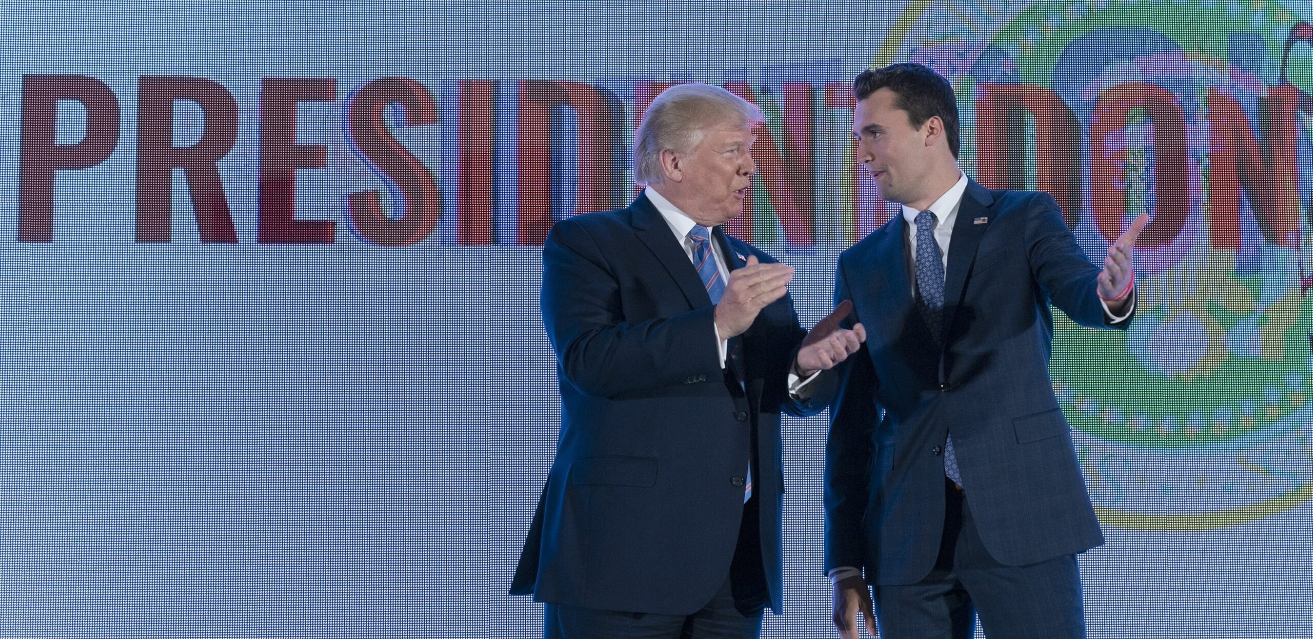 Charlie Kirk and Donald Trump