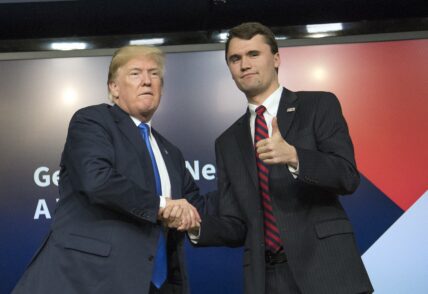 Charlie Kirk and Donald Trump