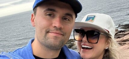Charlie Kirk and Erika Kirk
