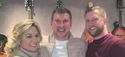 Kyle Chrisley with his mother and father.