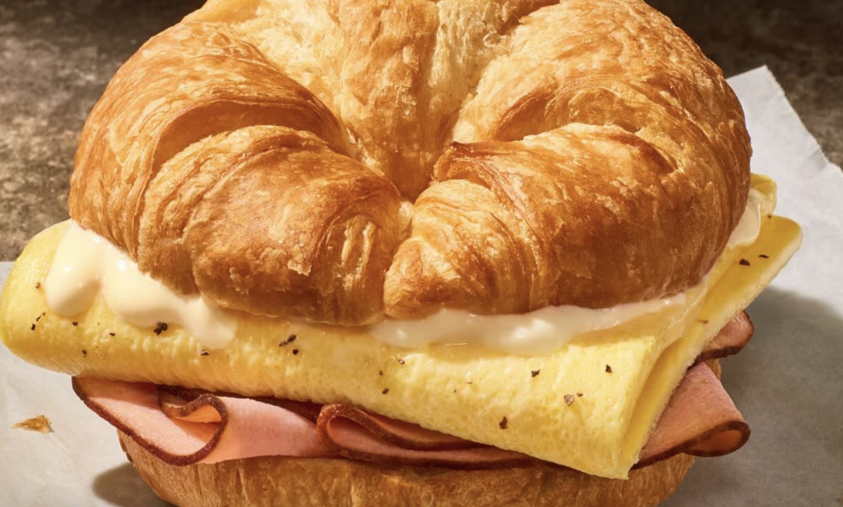 Ham Croissant Benny from Panera