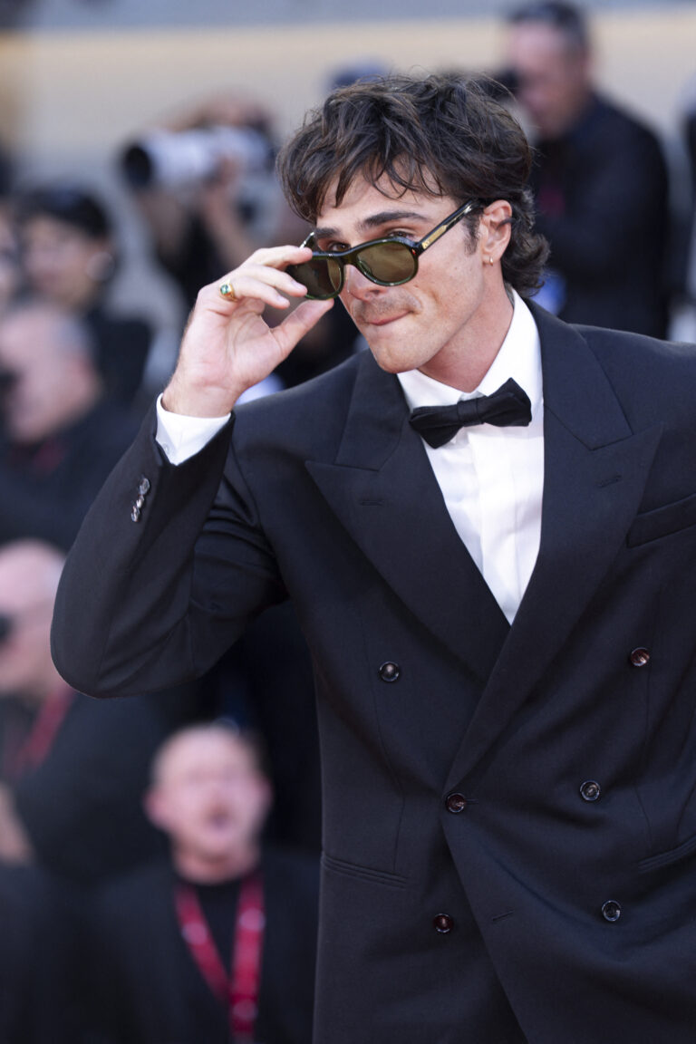 Jacob Elordi at Frankenstein Red Carpet In Venice Lido, Italy