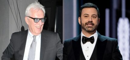 James Wood, Jimmy Kimmel photo collage