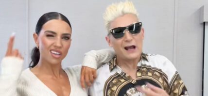 Jenna Johnson and Corey Feldman