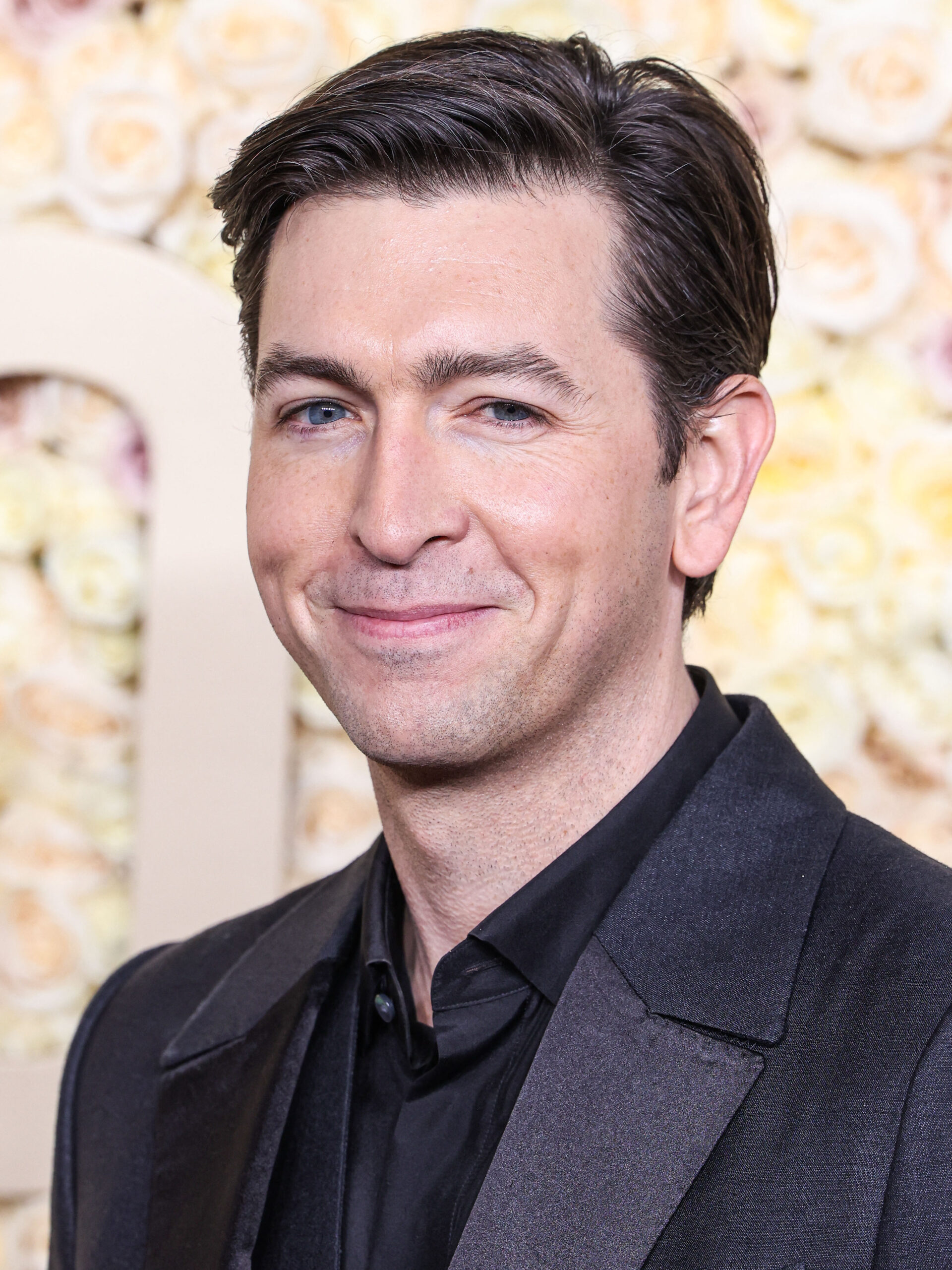 'Succession' Star Nicholas Braun at the 81st Annual Golden Globe Awards