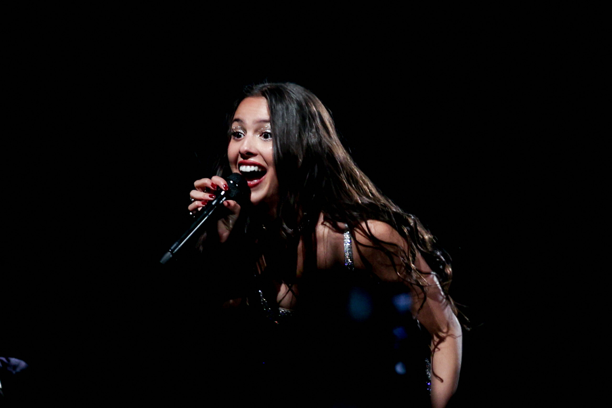 Olivia Rodrigo performs in Madrid