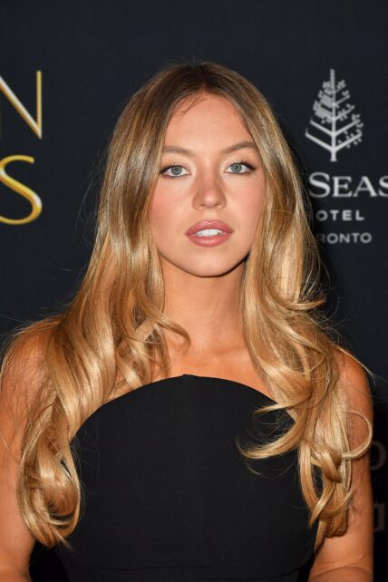 Sydney Sweeney at "The Road to the Golden Globes Party" at Toronto International Film Festival 2025