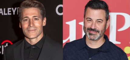 Tony Dokoupil (left) Jimmy Kimmel (right)