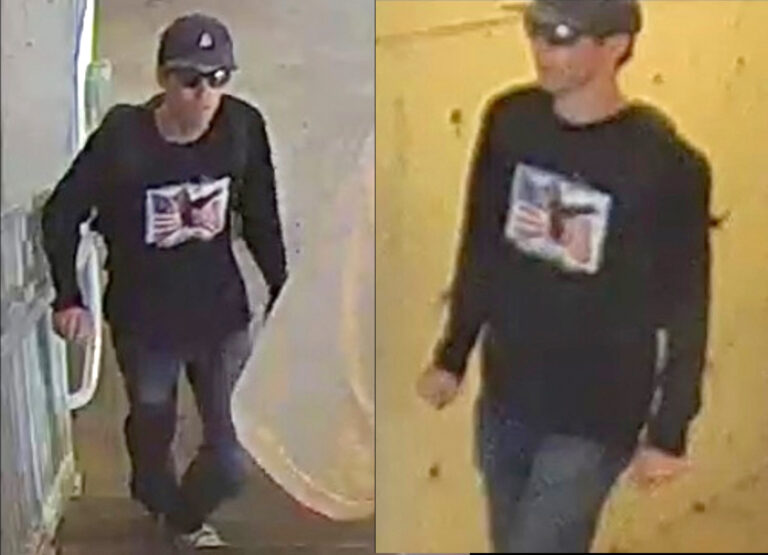 Tyler Robinson captured on video