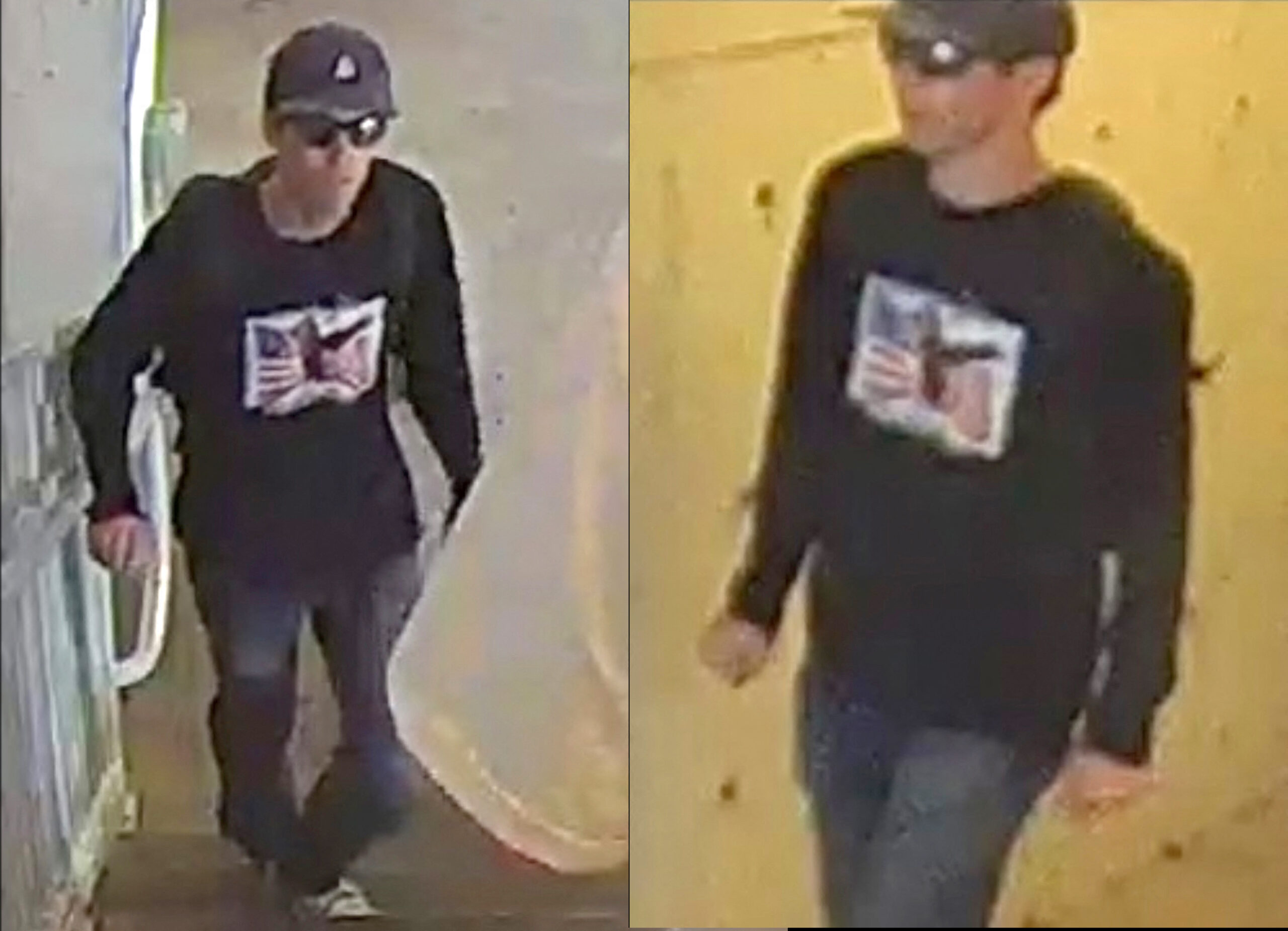 Tyler Robinson captured on video