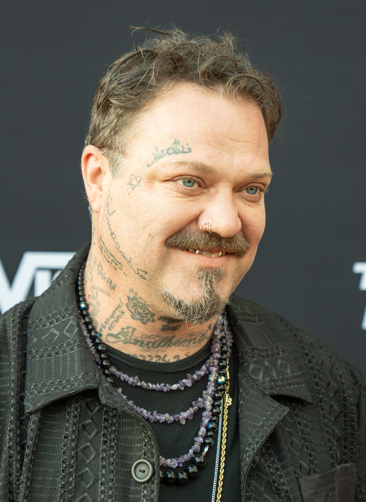 Bam Margera on the Red Carpet at the Tony Hawk Pro Skater 3+4 video game premiere