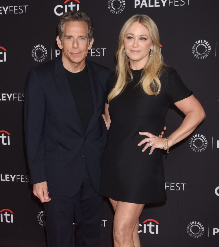 Ben Stiller and Christine Taylor at the 2025 PaleyFest LA - Severance