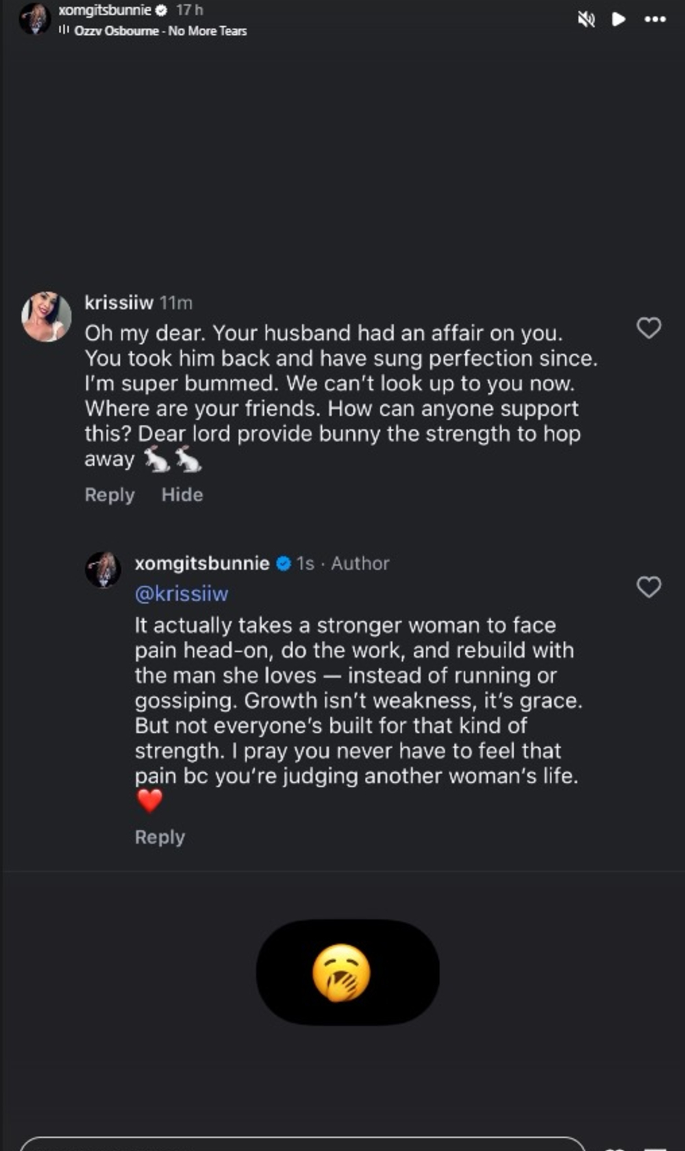 Bunnie XO breaks silence on Jelly Roll
