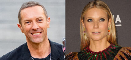 A photo collage of Chris Martin and Gwyneth Paltrow