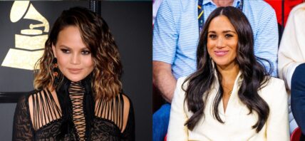 Chrissy Teigen and Meghan Markle